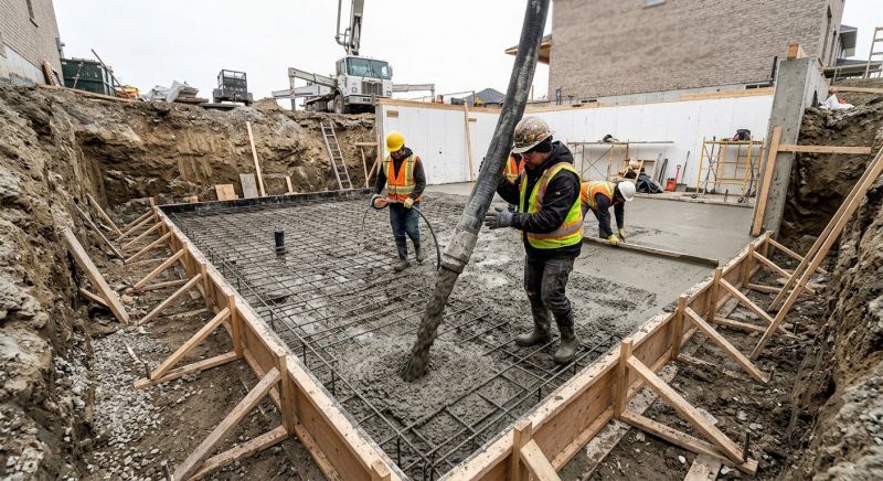 Basement Concrete Installation in Bainbridge Island, WA