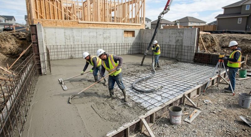 Basement Concrete Installation in Hoodsport, WA