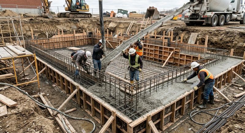 Basement Concrete Installation in Port Ludlow, WA