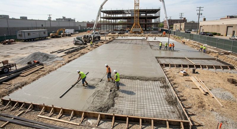 Commercial Slab Construction in Vashon, WA