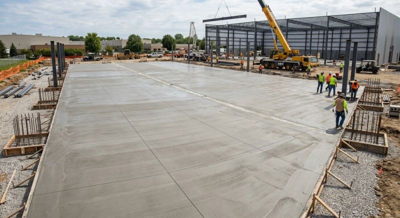 Commercial Slab Installation in Kitsap County, WA