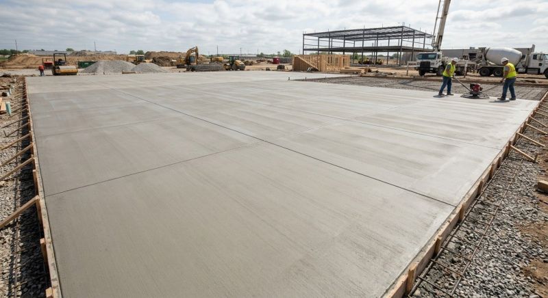 Commercial Slab Installation in Kitsap County, WA