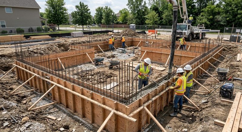 Foundation Construction in Bainbridge Island, WA