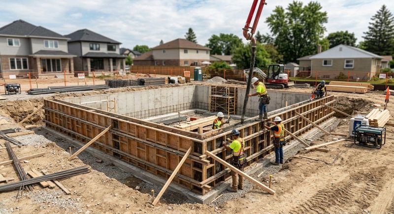 Foundation Construction in Kitsap County, WA
