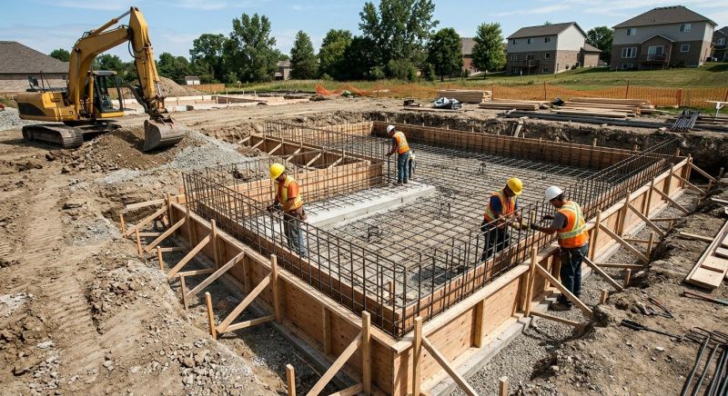 Foundation Construction in Seabeck, WA