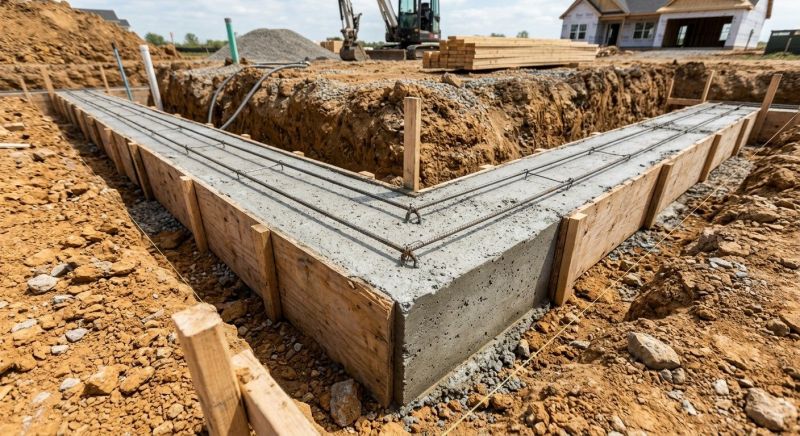 Foundation Footer Installation in Kitsap County, WA