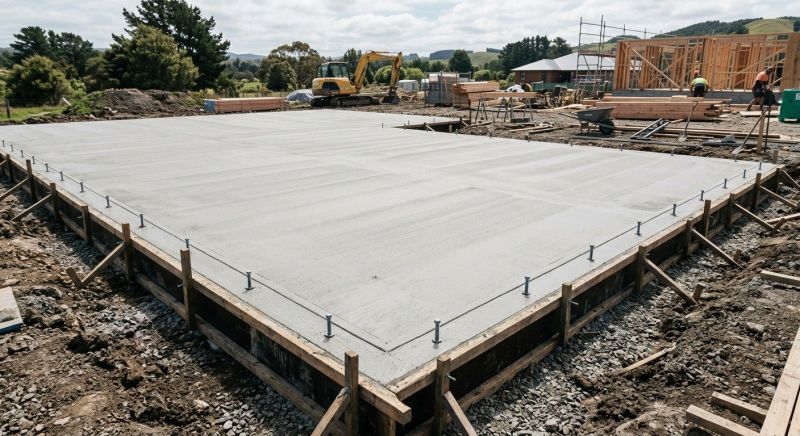 Foundation Slab Construction in Kitsap County, WA