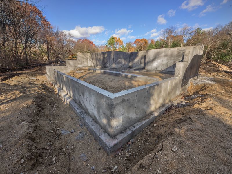 Foundation Wall Pouring in Vashon, WA