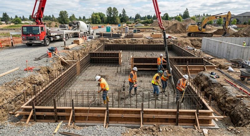 Home Foundation Installation in Union, WA